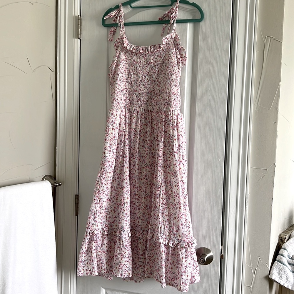 Draper James smocked top dress